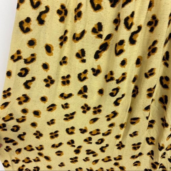 Revolve MinkPink Maxi Dress Wild Thing Leopard Print Ombre Bohemian Size XS Boho - Picture 11 of 13